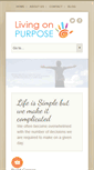 Mobile Screenshot of living-on-purpose.net